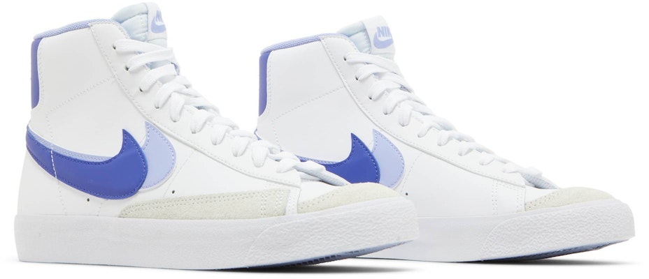 (Grade School) Nike Blazer Mid '77 SE 'Double Swoosh - Purple' DZ4458-100 Cheap (Grade School) Nike Blazer Mid '77 SE 'Double Swoosh - Purple' DZ4458-100