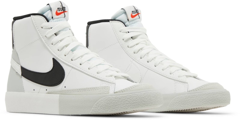 (Grade School) Nike Blazer Mid '77 SE 'Split - White Black' FN6937-100 Cheap (Grade School) Nike Blazer Mid '77 SE 'Split - White Black' FN6937-100
