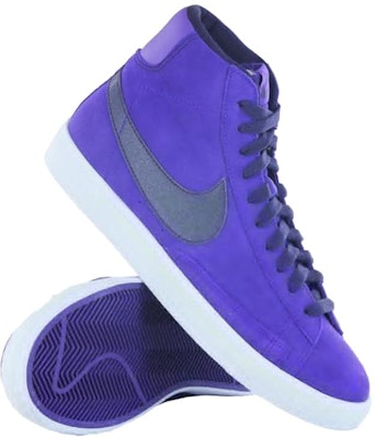 (Nilai Sekolah) Nike Blazer Mid 'Ungu Listrik' 539930-502 Shop (Nilai Sekolah) Nike Blazer Mid 'Ungu Listrik' 539930-502
