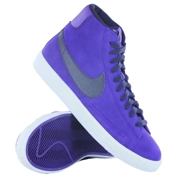 Shop (Nike Bambini) Nike Blazer Mid ''Electric Purple'' 539930-502