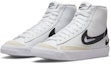 Lookbook (小学)Nike Blazer Mid '白帆黑' DR7893-100