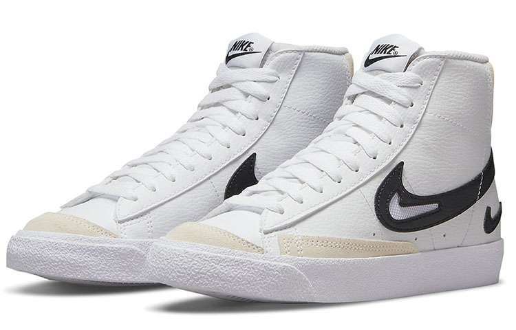 Lookbook (Niedrige Größe) Nike Blazer Mid ''Weiß Sail Schwarz'' DR7893-100
