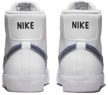 (大童款) 耐克 Blazer Mid Next Nature '双钩 - 白色超皇家蓝' FD0690-100 Shop (大童款) 耐克 Blazer Mid Next Nature '双钩 - 白色超皇家蓝' FD0690-100