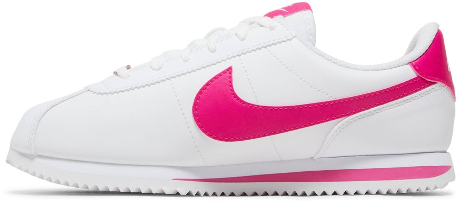 (Grade School) Nike Cortez Basic SL 'White Pink Prime' 904764-109 Lookbook (Grade School) Nike Cortez Basic SL 'White Pink Prime' 904764-109