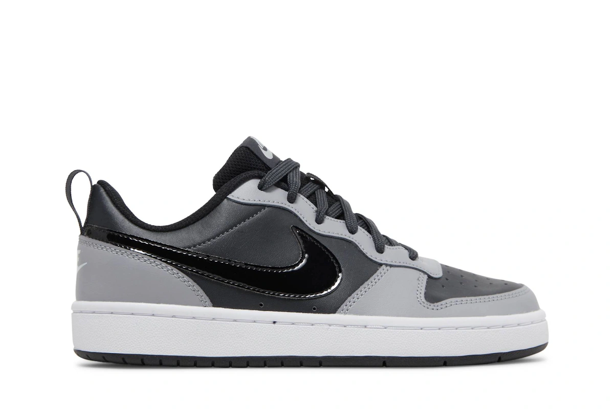 (Grade School) Nike Court Borough Low 2 'Anthracite Stadium Grey' BQ5448-014