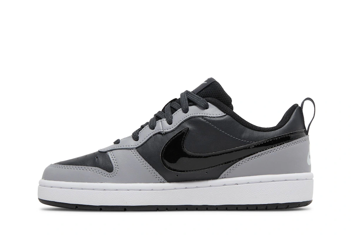 (Grade School) Nike Court Borough Low 2 'Anthracite Stadium Grey' BQ5448-014