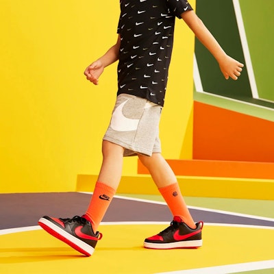 (Grade School) Nike Court Borough Low 2 'Bred' BQ5448-007 Details for (Grade School) Nike Court Borough Low 2 'Bred' BQ5448-007