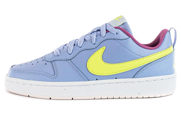 (Grade School) Nike Court Borough Low 2 'Cobalt Bliss Light Lemon Twist' BQ5448-405