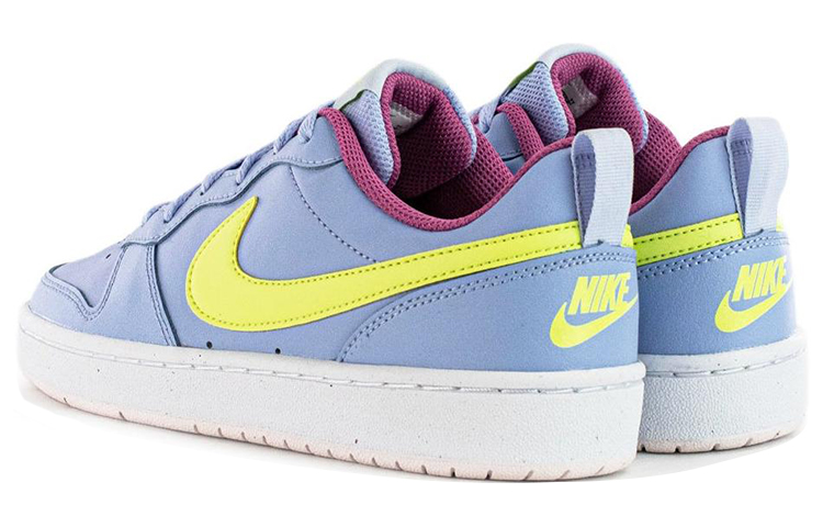 Shop (小学) 耐克 Court Borough Low 2 '钴蓝浅柠檬' BQ5448-405