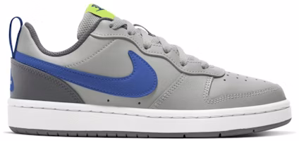 (Grade School) Nike Court Borough Low 2 'Grey Fog Game Royal' BQ5448-012 (Grade School) Nike Court Borough Low 2 'Grey Fog Game Royal' BQ5448-012