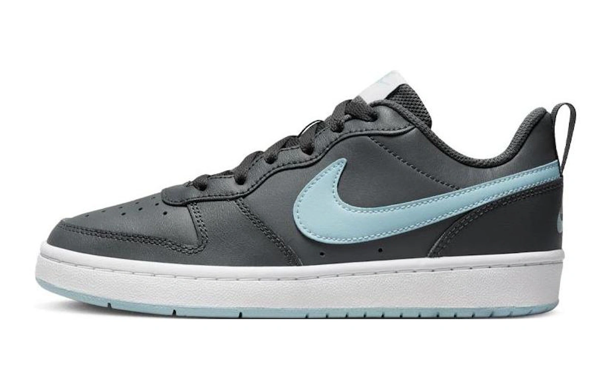 (Grade School) Nike Court Borough Low 2 'Iron Grey Ocean Bliss' BQ5448-018