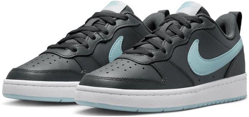 (Sekolah Dasar) Nike Court Borough Low 2 'Abu Besi Ocean Bliss' BQ5448-018 Lookbook (Sekolah Dasar) Nike Court Borough Low 2 'Abu Besi Ocean Bliss' BQ5448-018
