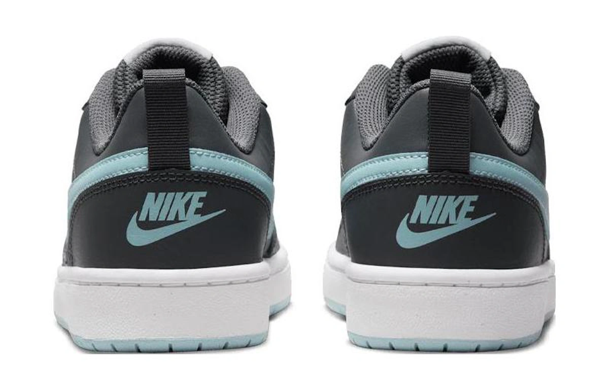 (Grade School) Nike Court Borough Low 2 'Iron Grey Ocean Bliss' BQ5448-018