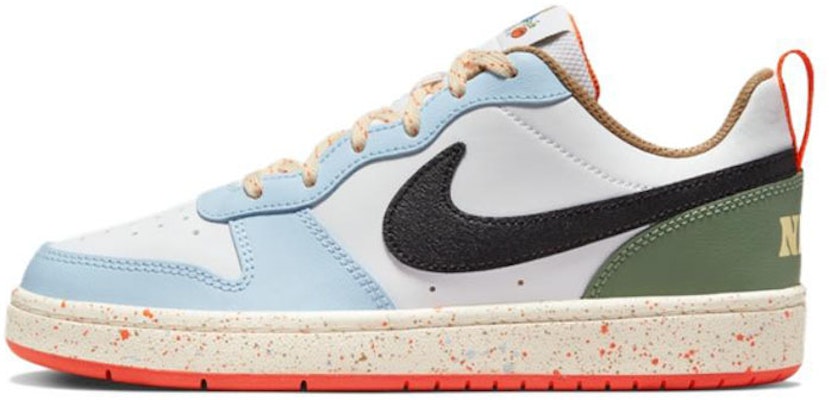 (Grade School) Nike Court Borough Low 2 'White Alabaster Speckled' DX6052-101 Buy (Grade School) Nike Court Borough Low 2 'White Alabaster Speckled' DX6052-101