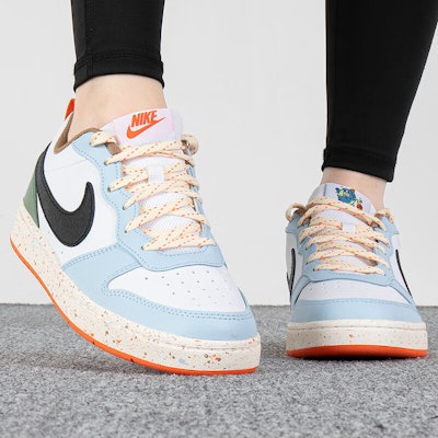 (Grade School) Nike Court Borough Low 2 'White Alabaster Speckled' DX6052-101 Lookbook (Grade School) Nike Court Borough Low 2 'White Alabaster Speckled' DX6052-101