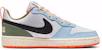 (Kanak-kanak) Nike Court Borough Low 2 'Putih Alabaster Bertompok' DX6052-101