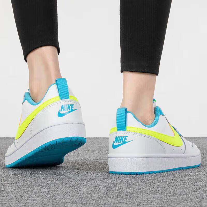 Purchase 나이키 코트 버로우 로우 2 '화이트 블루 볼트' (초등학생) BQ5448-122