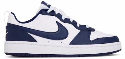 (Grade School) Nike Court Borough Low 2 'White Blue Void' BQ5448-107 (Grade School) Nike Court Borough Low 2 'White Blue Void' BQ5448-107