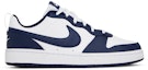Buy (Niños) Nike Court Borough Low 2 'Blanco Azul Void' BQ5448-107