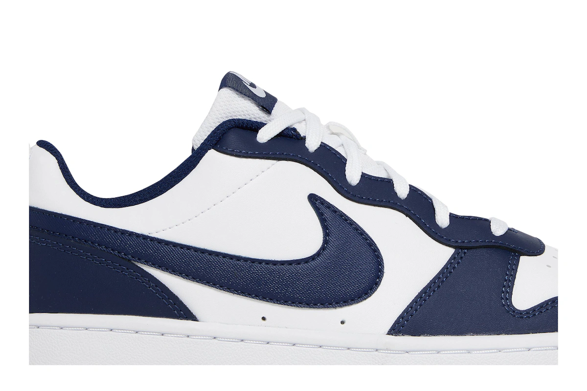 (Grade School) Nike Court Borough Low 2 'White Blue Void' BQ5448-107