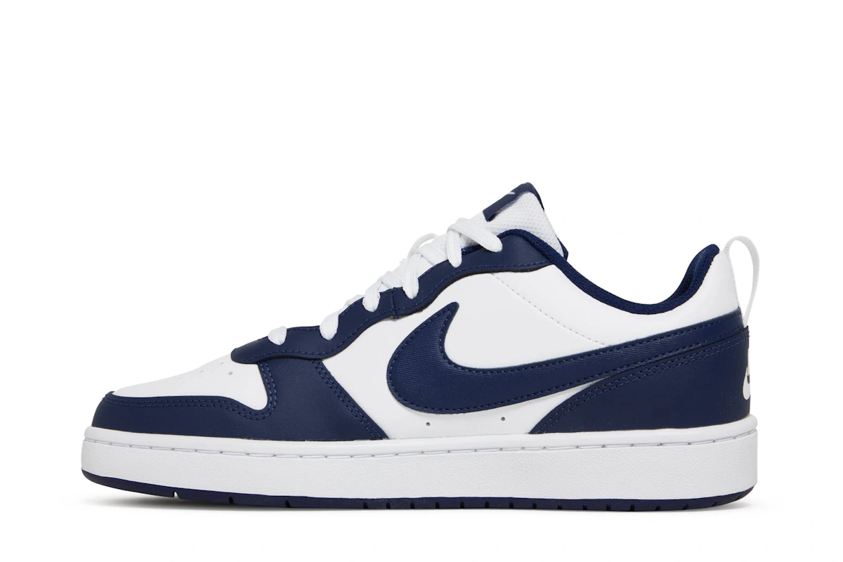 (Grade School) Nike Court Borough Low 2 'White Blue Void' BQ5448-107