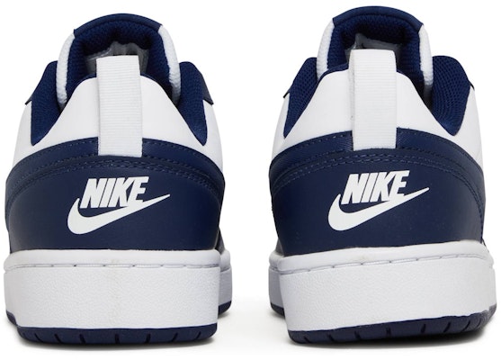 (Niños) Nike Court Borough Low 2 'Blanco Azul Void' BQ5448-107 Details for (Niños) Nike Court Borough Low 2 'Blanco Azul Void' BQ5448-107