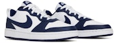 Cheap (Niños) Nike Court Borough Low 2 'Blanco Azul Void' BQ5448-107