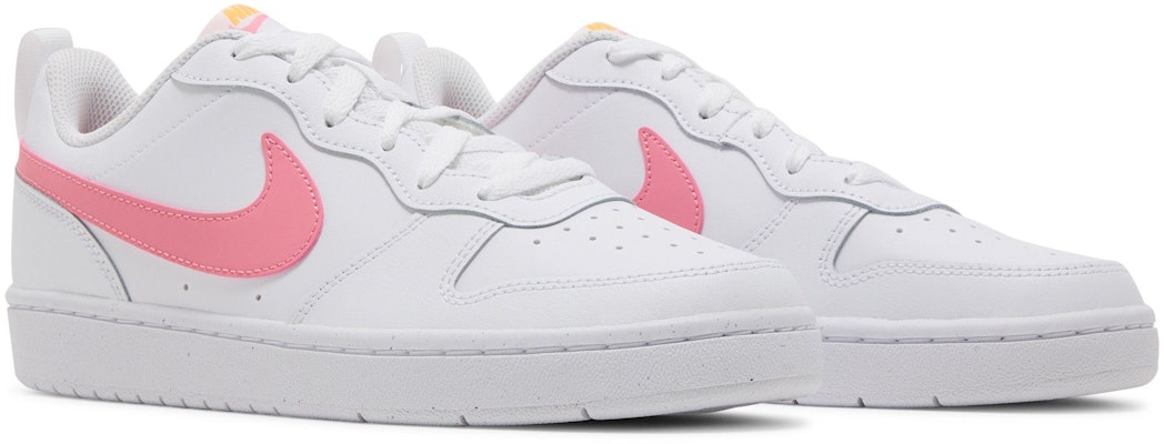 (Grade School) Nike Court Borough Low 2 ''Weiß Korallenkreide'' BQ5448-124 Cheap (Grade School) Nike Court Borough Low 2 ''Weiß Korallenkreide'' BQ5448-124