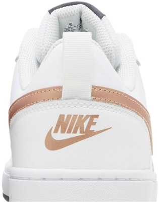 Nike Court Borough Low 2 GS 'Blanco Metálico Rojo Bronce' BQ5448-116 Sizing Nike Court Borough Low 2 GS 'Blanco Metálico Rojo Bronce' BQ5448-116