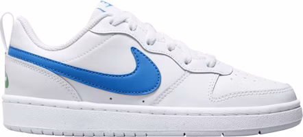 (Grade School) Nike Court Borough Low 2 'White Photo Blue' BQ5448-123 (Grade School) Nike Court Borough Low 2 'White Photo Blue' BQ5448-123