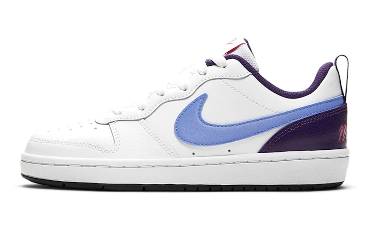 (Grade School) Nike Court Borough Low 2 'White Royal Pulse' BQ5448-106