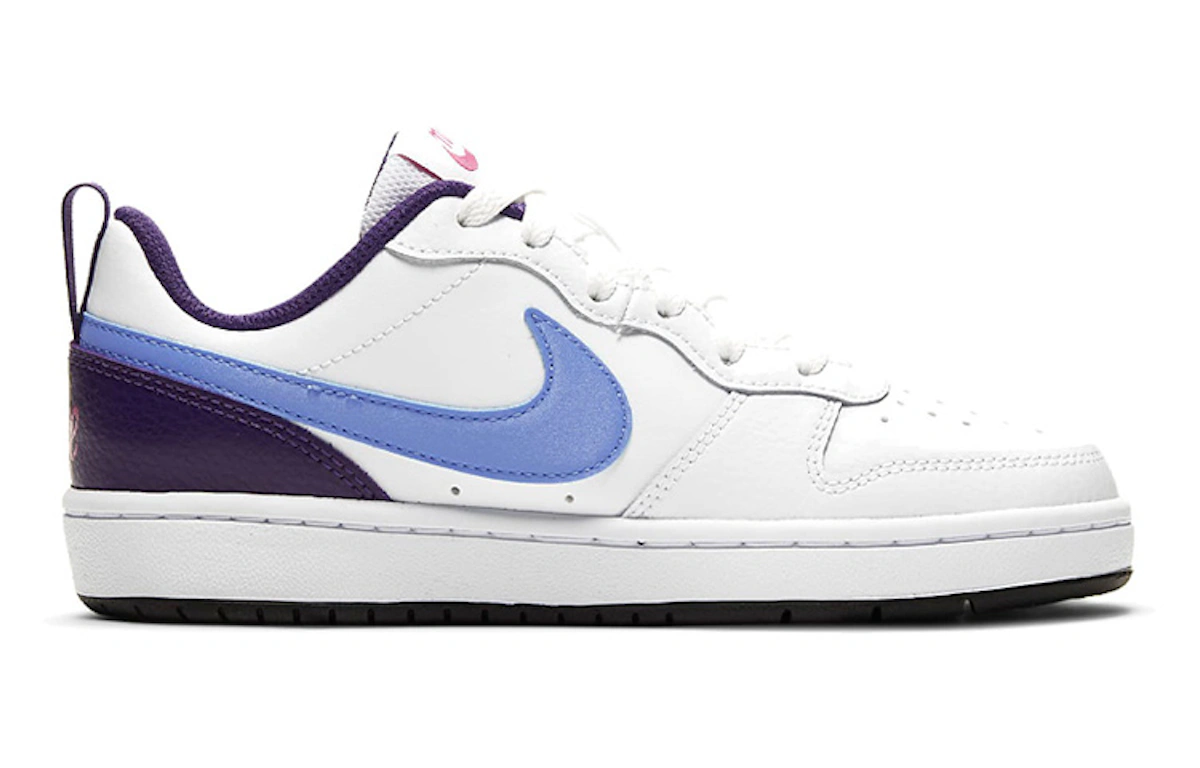 (Grade School) Nike Court Borough Low 2 'White Royal Pulse' BQ5448-106