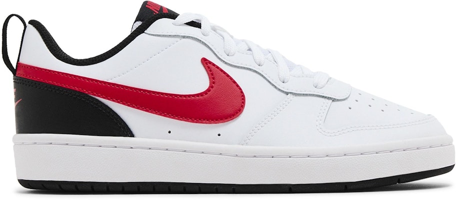 (Grade School) Nike Court Borough Low 2 'White University Red' BQ5448-110 Buy (Grade School) Nike Court Borough Low 2 'White University Red' BQ5448-110