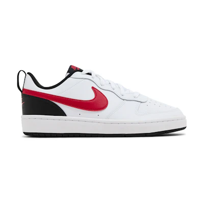 (GS) Nike Court Borough Low 2 'White University Red'