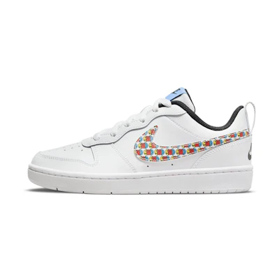 (GS) Nike Court Borough Low 2 SE 'Happy Hoops'