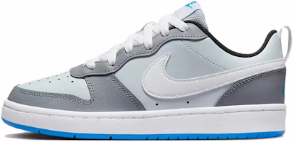 (Grade School) Nike Court Borough Low 2 SE 'Pure Platinum Photo Blue' BQ5448-019 (Grade School) Nike Court Borough Low 2 SE 'Pure Platinum Photo Blue' BQ5448-019
