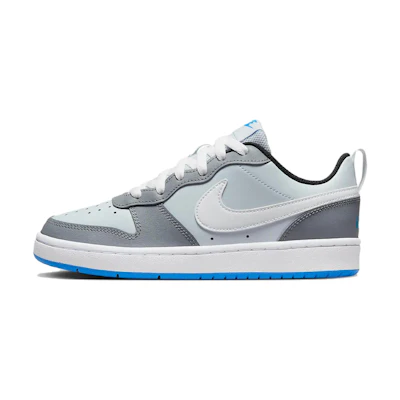 (GS) Nike Court Borough Low 2 SE 'Pure Platinum Photo Blue'