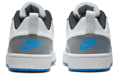 (Grade School) Nike Court Borough Low 2 SE 'Pure Platinum Photo Blue' BQ5448-019