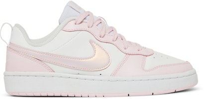 (Grade School) Nike Court Borough Low 2 SE 'White Pink Foam' DQ0492-100 (Grade School) Nike Court Borough Low 2 SE 'White Pink Foam' DQ0492-100
