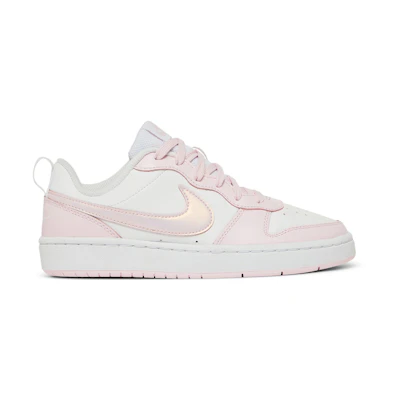 (GS) Nike Court Borough Low 2 SE 'White Pink Foam'
