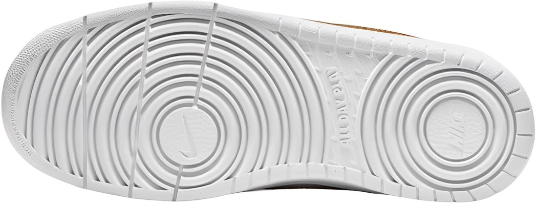 (Grade School) Nike Court Borough Low 2 SE 'White Metallic Copper' DQ5979-100 2