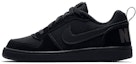 Buy (Sekolah Rendah) Nike Court Borough Low 'Triple Black' 839985-001