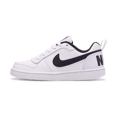 (GS) Nike Court Borough Low 'White Black'