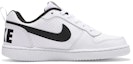 Shop (초등학생) 나이키 코트 버로우 로우 '화이트 블랙' 839985-101