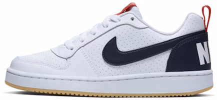 (Grade School) Nike Court Borough Low 'White Obsidian Gum' 839985-105 (Grade School) Nike Court Borough Low 'White Obsidian Gum' 839985-105