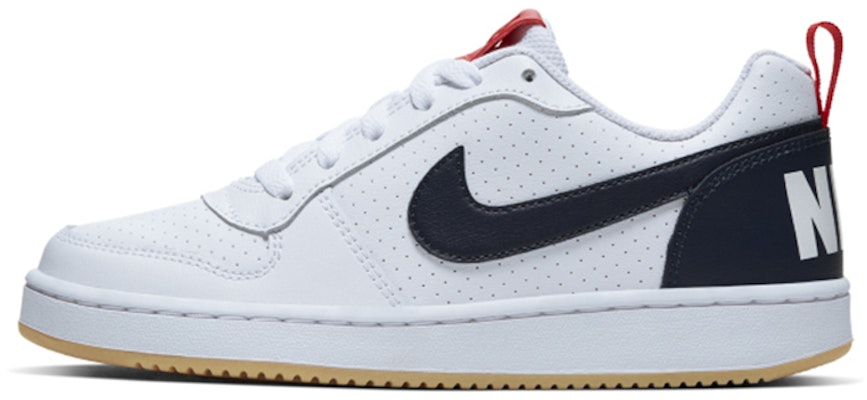 GS ナイキ コート バーロウ LOW 白黒ガム 839985-105 Buy GS ナイキ コート バーロウ LOW 白黒ガム 839985-105