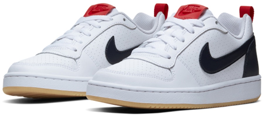 GS ナイキ コート バーロウ LOW 白黒ガム 839985-105 Order GS ナイキ コート バーロウ LOW 白黒ガム 839985-105