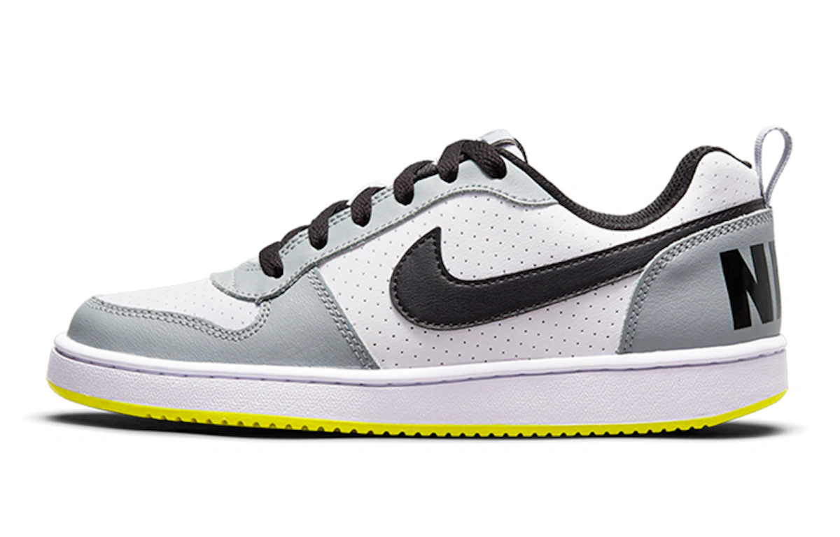(Grade School) Nike Court Borough Low 'Wolf Grey Black' 839985-104