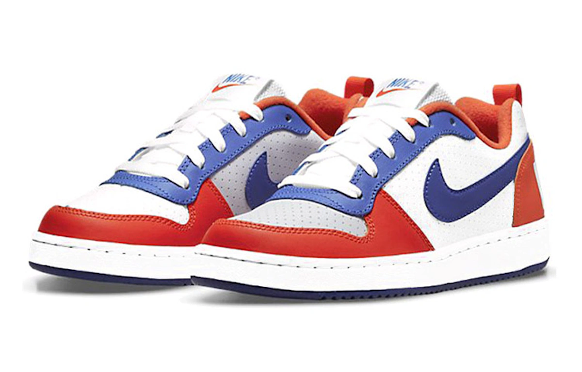 (Grade School) Nike Court Borough Low BG 'Team Orange Hyper Royal' DN4245-141