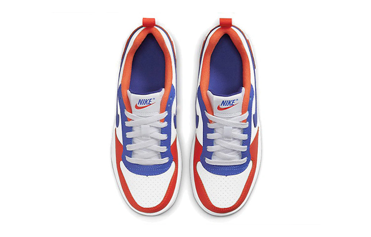 (Grade School) Nike Court Borough Low BG 'Team Orange Hyper Royal' DN4245-141
